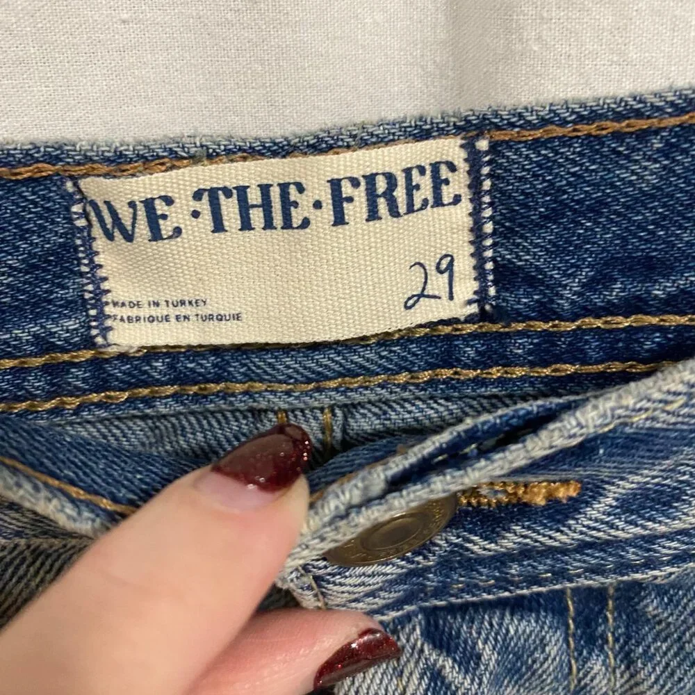 Free People We the‎ Free Unknown Legend Slim Jeans in Outlaw Size 29